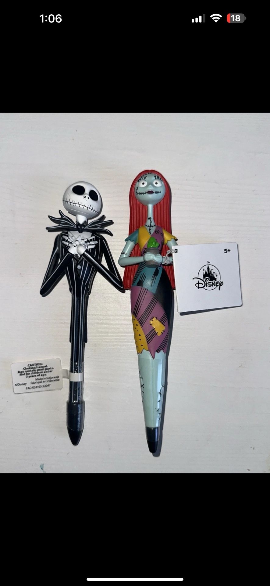 Nightmare Before Christmas Pen Set