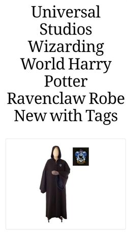 Universal Studios Harry Potter Ravenclaw 2XL Robe