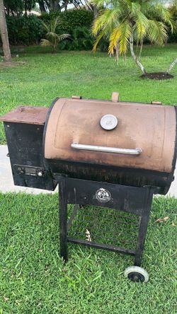 Pit boss pellet grill.  Yours.  Come get it