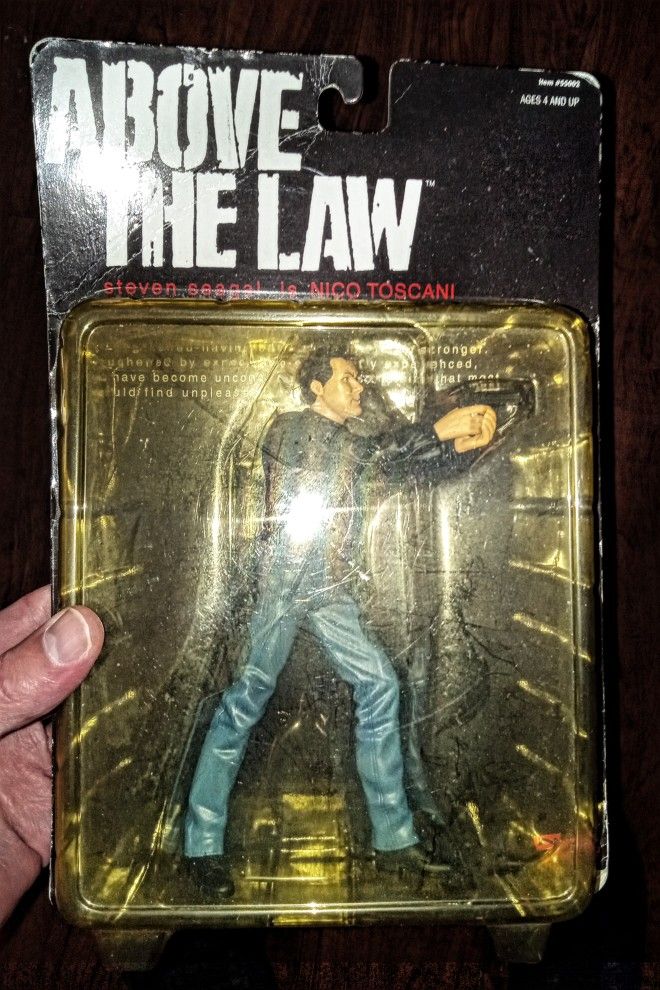 Above The Law Stephen Seagal Action Figure 