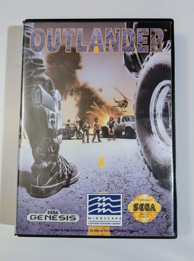 Outlander SEGA Genesis Cartridge