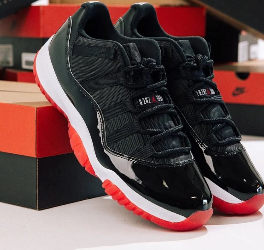Nike Air Jordan 11 Retro Low Bred FV5104-006 Men's & GS Size New