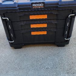 Ridgid 3 Drawer Tool Box (Never Used)