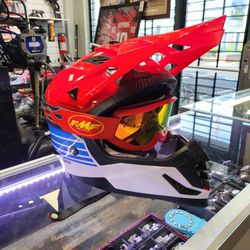 Bilt Moto Cross Helmet Sz Small