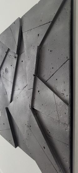 Tectonic - art piece 30" x 40" - my artwork
