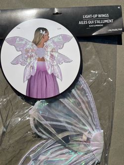 Light up fairy wings