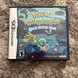 Pokemon Mystery Dungeon Blue Rescue Team For Nintendo Ds