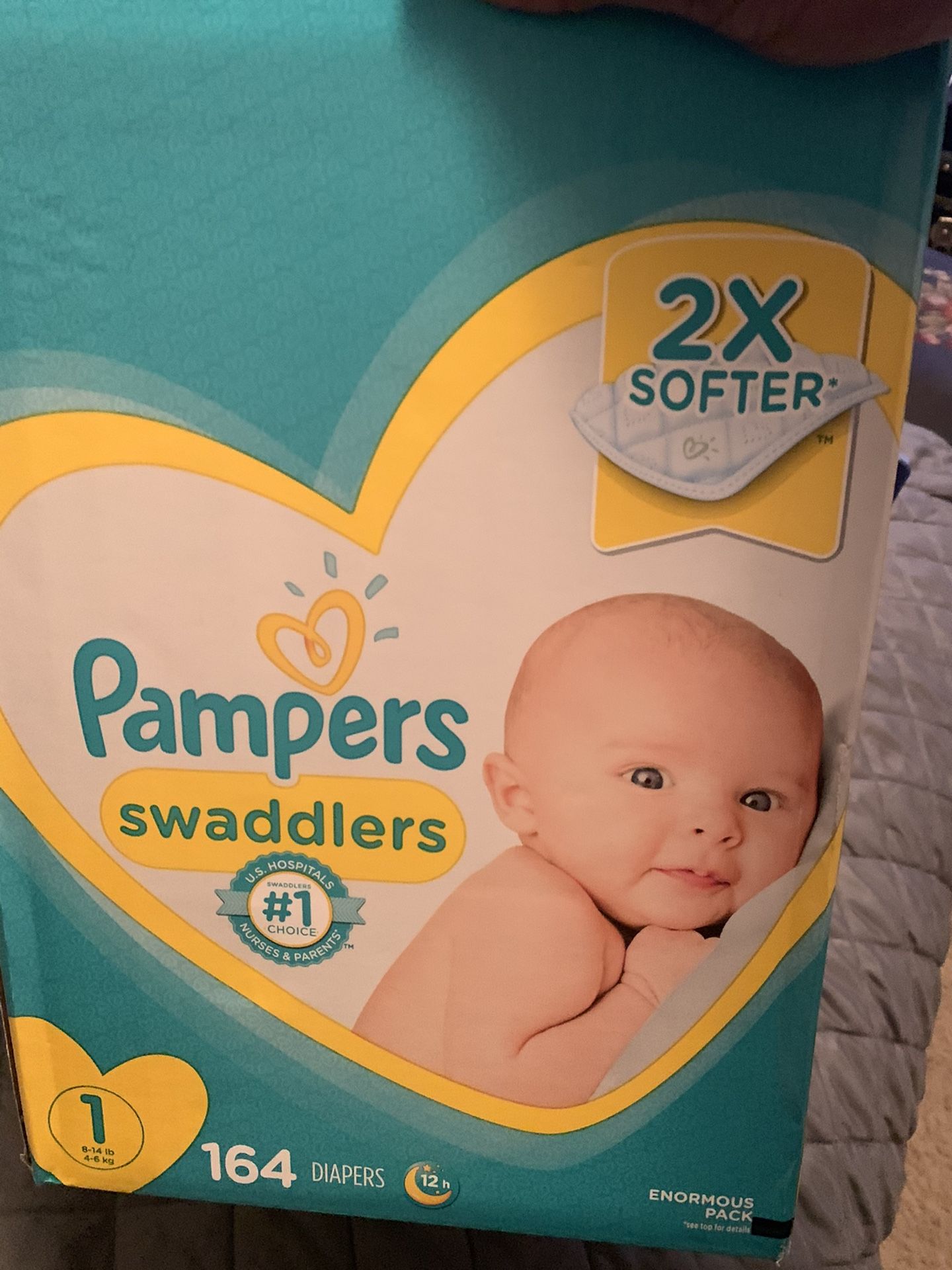 Pampers size 1 (164 ct.)