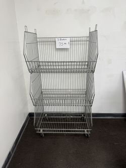 3 Basket Shelves