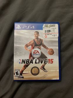 NBA LIVE 15 for PS4