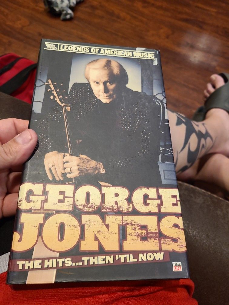 George Jones 3 CD Box set Time Life The Hits... Then 'Til Now
