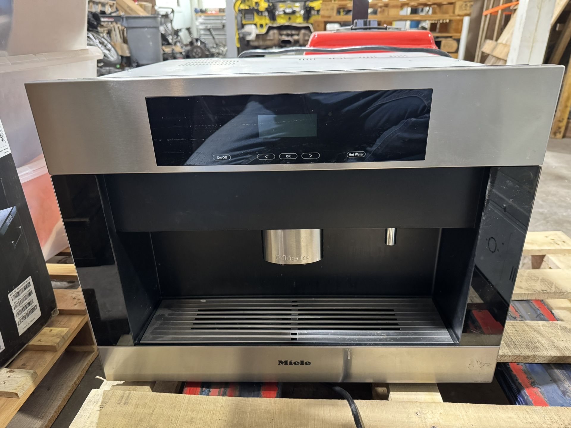 Miele CVA coffee maker machine fully automatic built in counter depth good condo