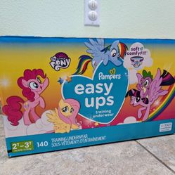 Pampers Easy Ups Training Underwear (2T-3T) — 124 Remaining