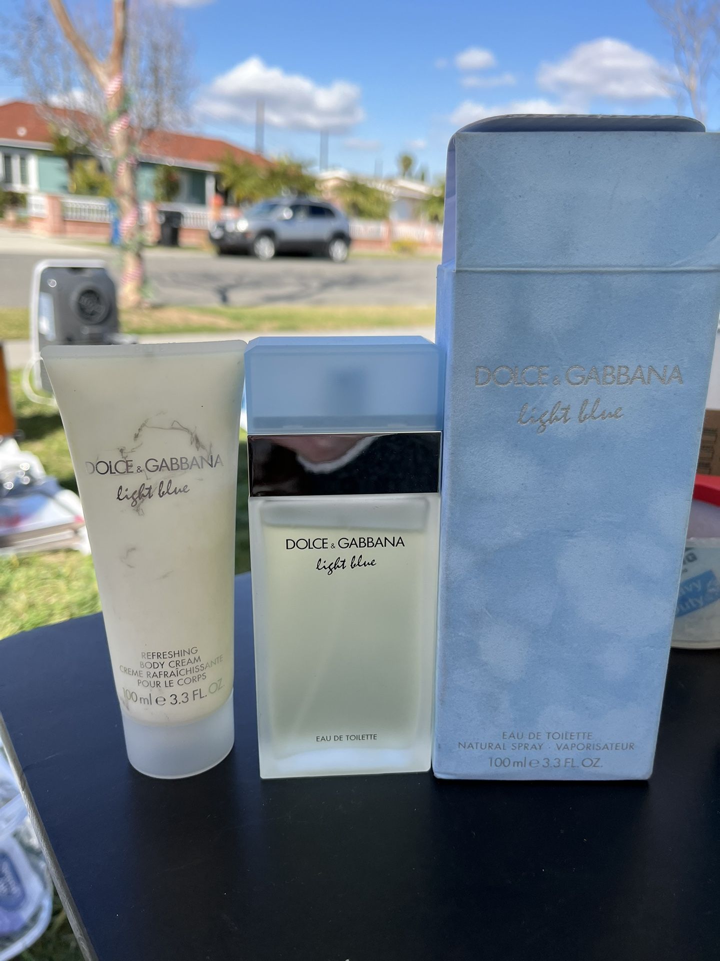 Dolce & Gabbana Light Blue Perfume & Body Lotion