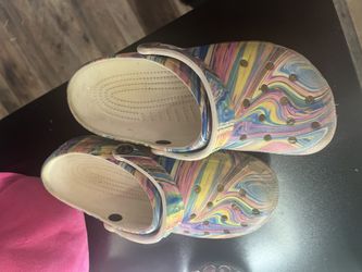 Rainbow Crocs /Tie-Dye