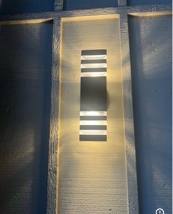 4 pieces of Modern Outdoor LED wall