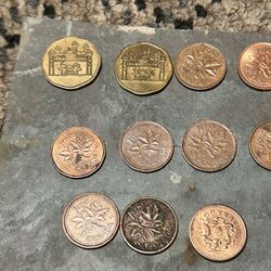 Canadian And Unknown Coins