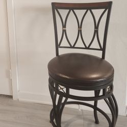 Hannah Counter Height Upholstered Bar Stools – Set of 3 (Allen + Roth) – OBO