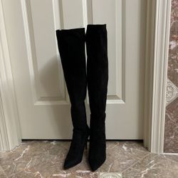 Steve Madden Black  Heels Boots 🖤