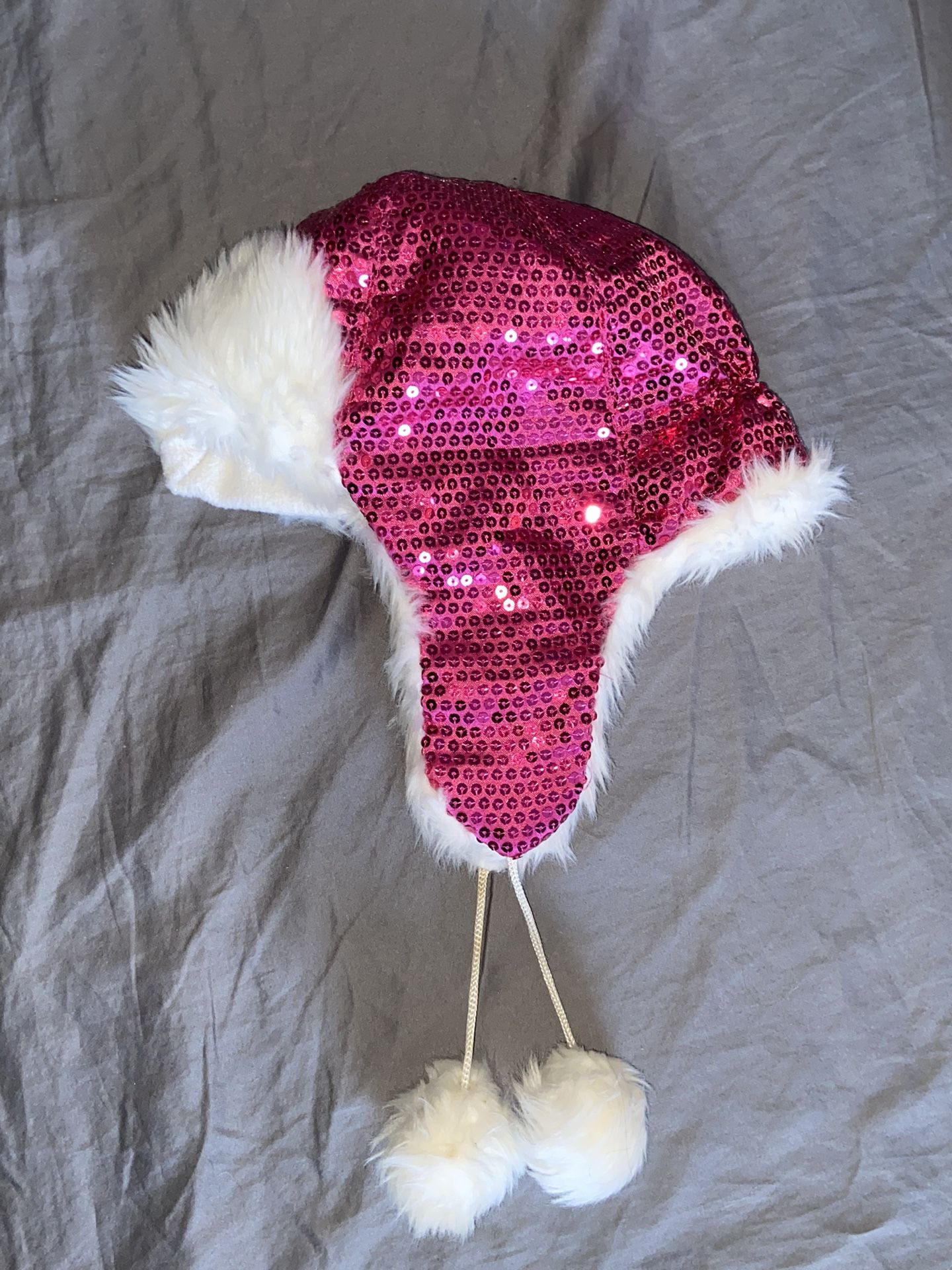 Girl’s Pink Sequin Hat