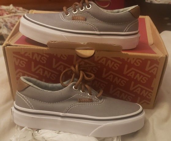11.5 Little Boys Gray VANS