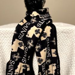 Saints Fringed Scarf 