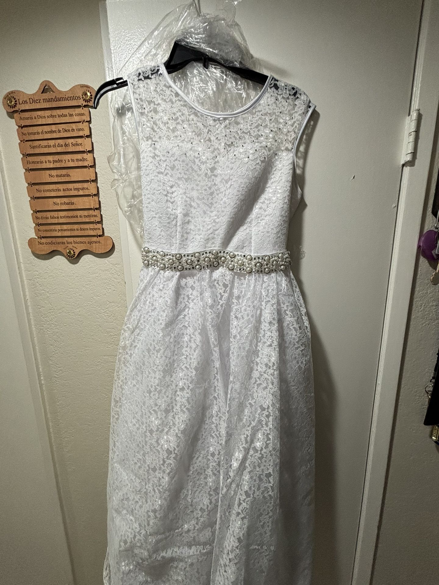 First communion dress For Girls Size 14