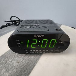 Sony Dream Machine Clock Radio - Black (ICFC218)