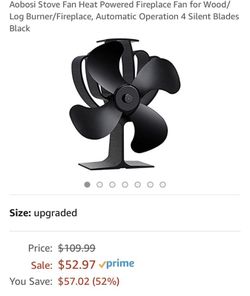 Stove fan