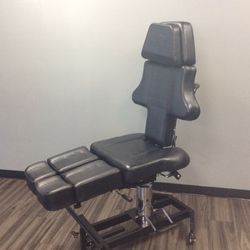 InkBed™ Hydraulic Lift Client Chair & Bed (BLK)