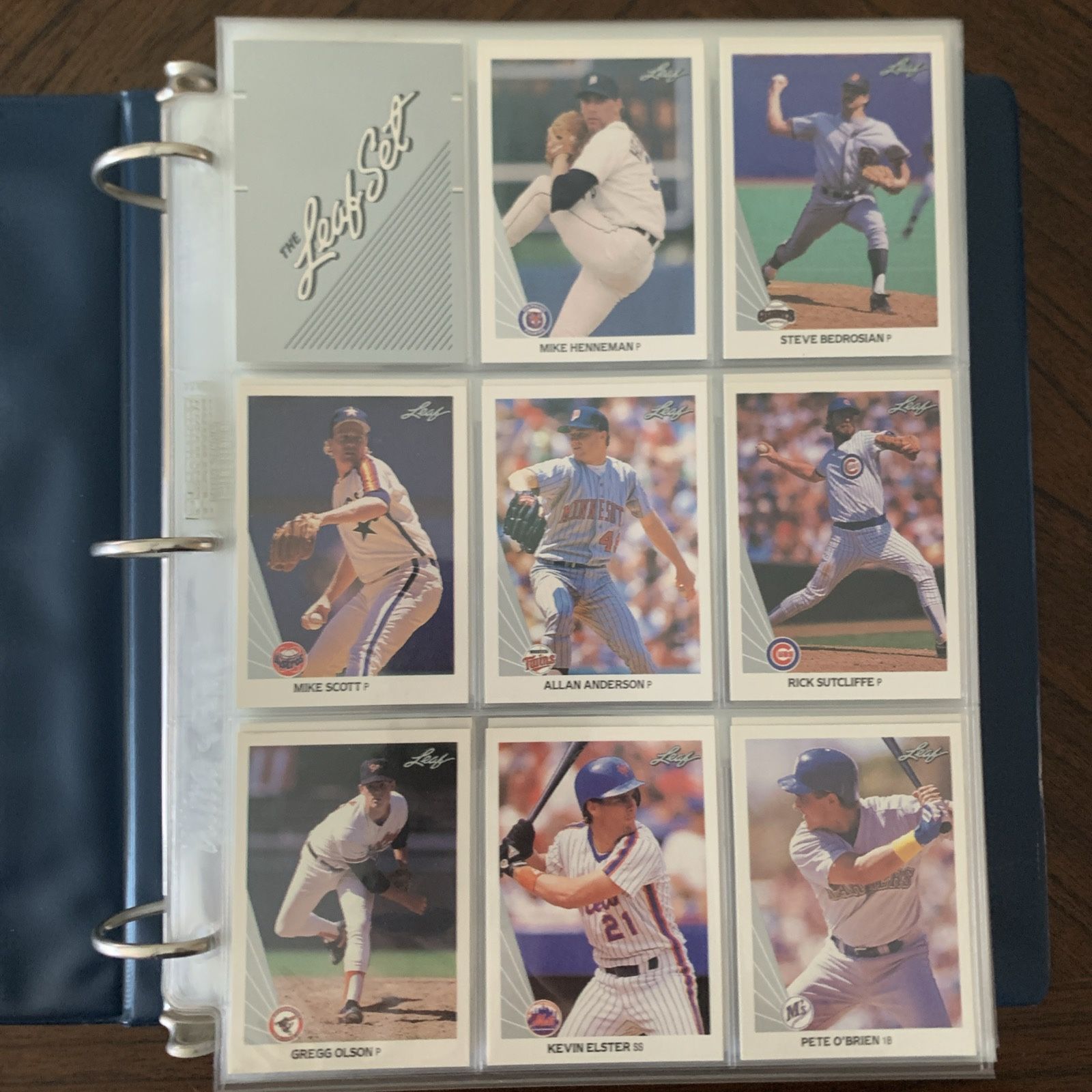 1990 Leaf Baseball Card Set