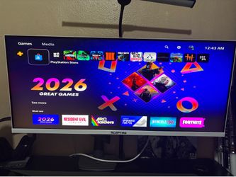 Sceptre ips 34’ Ultrawide 144hz 1440 HDR 400 monitor