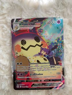 Mimikyu Vmax card