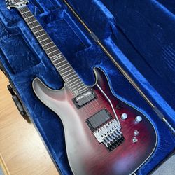 Schecter C-1 Platinum FR-S (sustainiac) With Schecter Hard Case