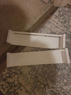 Two wallets shelves