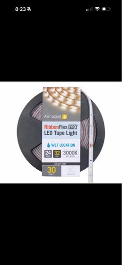 Armacost Lighting 32ft RibbonFlex Pro 24V White Outdoor LED Tape Light 30 LED/m