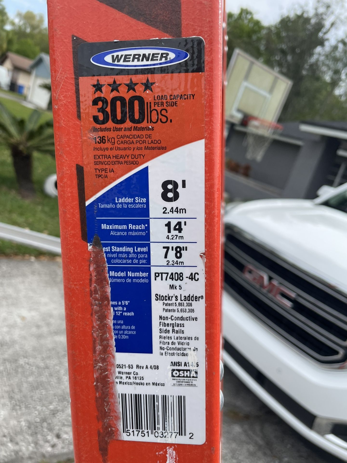 Werner Ladder Holds 300lbs