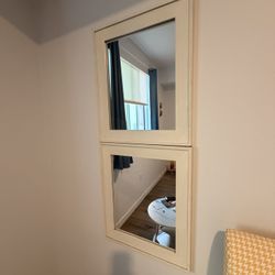 3 Wall Mirrors 