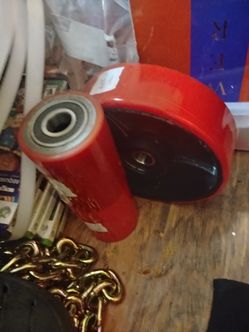 Pallet jack wheels(we in stall them)$89ea