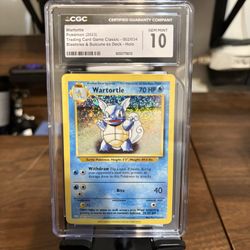Pokemon CGC Wartortle