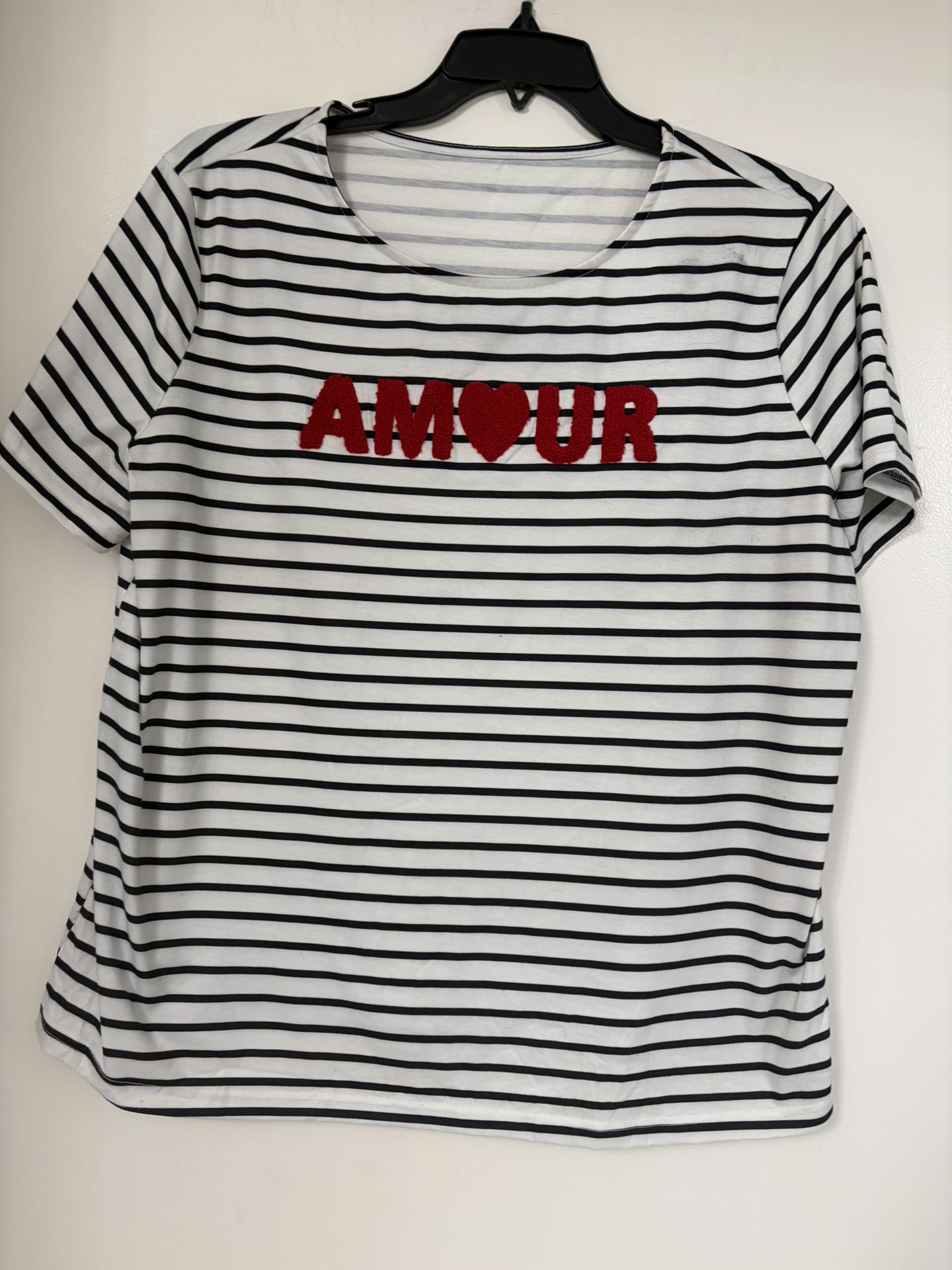 Woman T-Shirt, Amor Size XXL