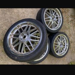 18 Inch 5x114 And 4x114 Universal Racing Hart C2 Rims