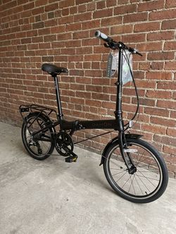 NEW DAHON MARINER D8 8 SPEED JET BLACK 20 INCH ALUMINUM FOLDING BIKE