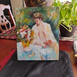 Authentic G. Bruce Painting 