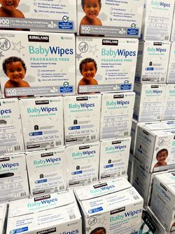 Kirkland Signature Fragrance Free Baby Wipes 900ct