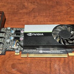 GPU Nvidia T1000 4Gb