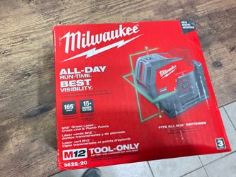 Milwaukee m12 nivel láser brand new