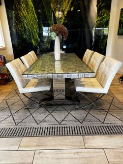 Z Gallerie dining set- table and chairs