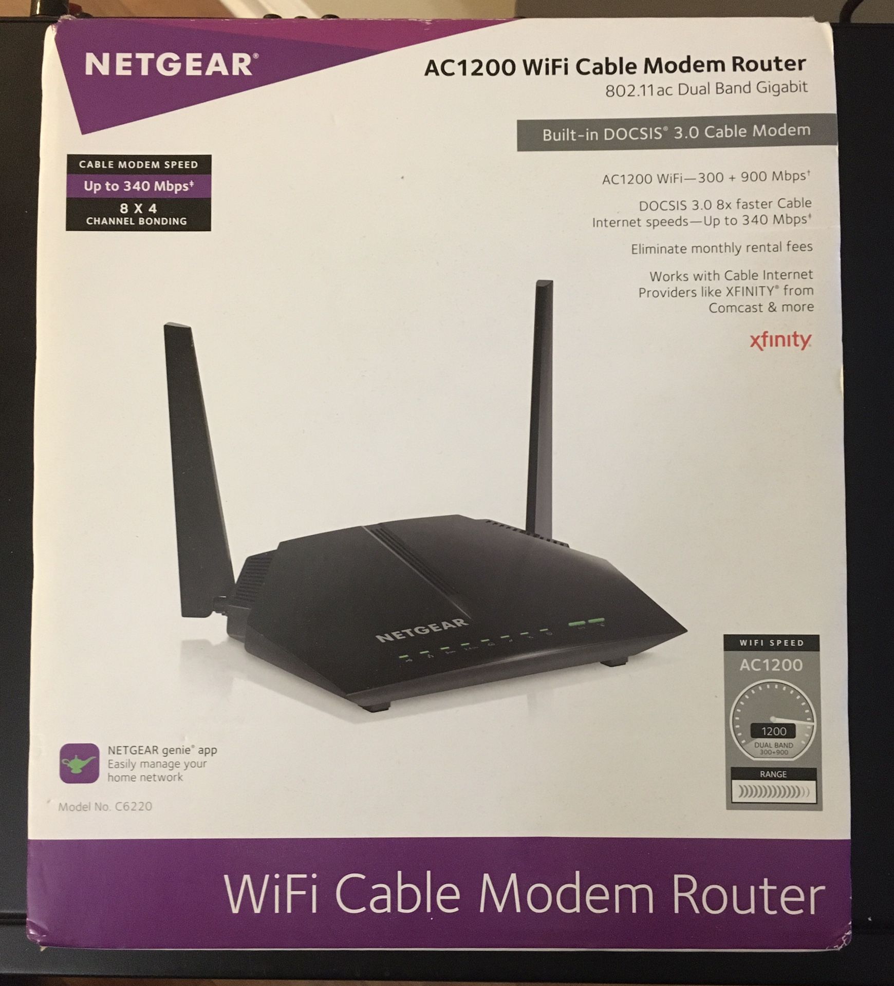 NETGEAR - Dual-Band AC1200 Router