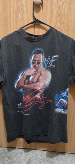 WWF VINTAGE THE ROCK TSHIRT
